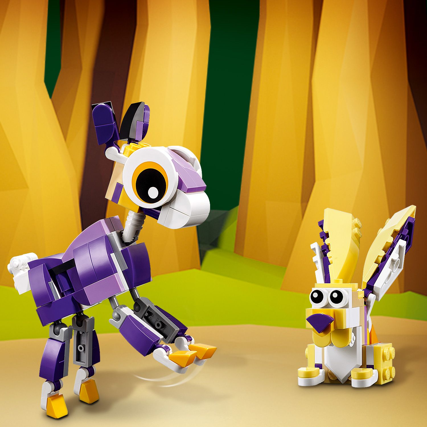 Para leśnych przyjaciół