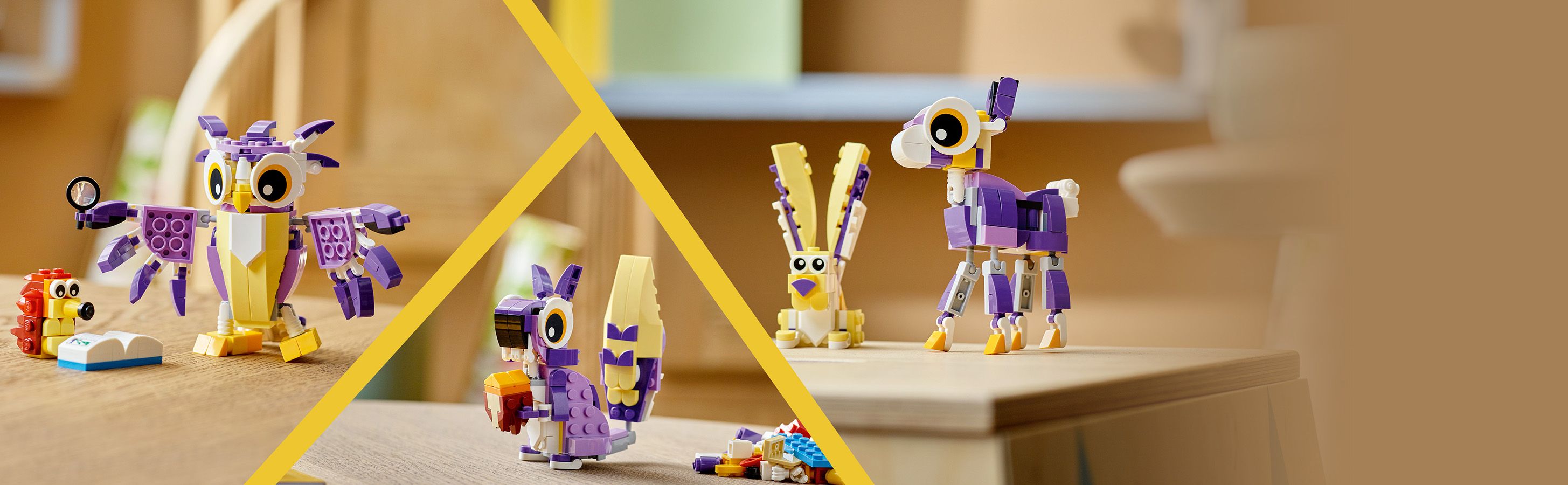 Zabawka z mnóstwem zwierząt