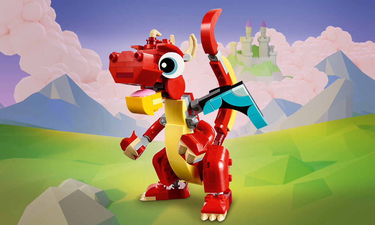 LEGO Creator Roter Drache