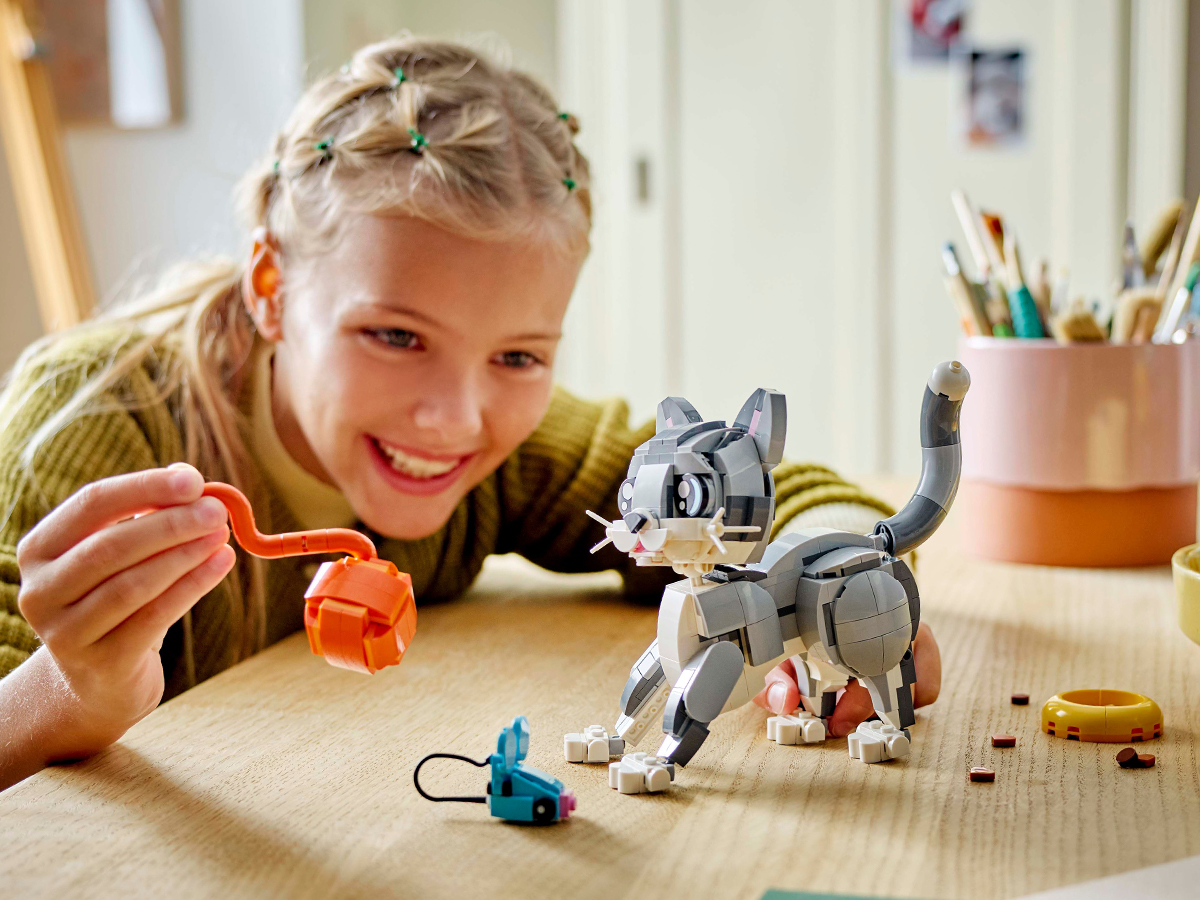 LEGO® Creator 3-in-1 Graue Katze 31163