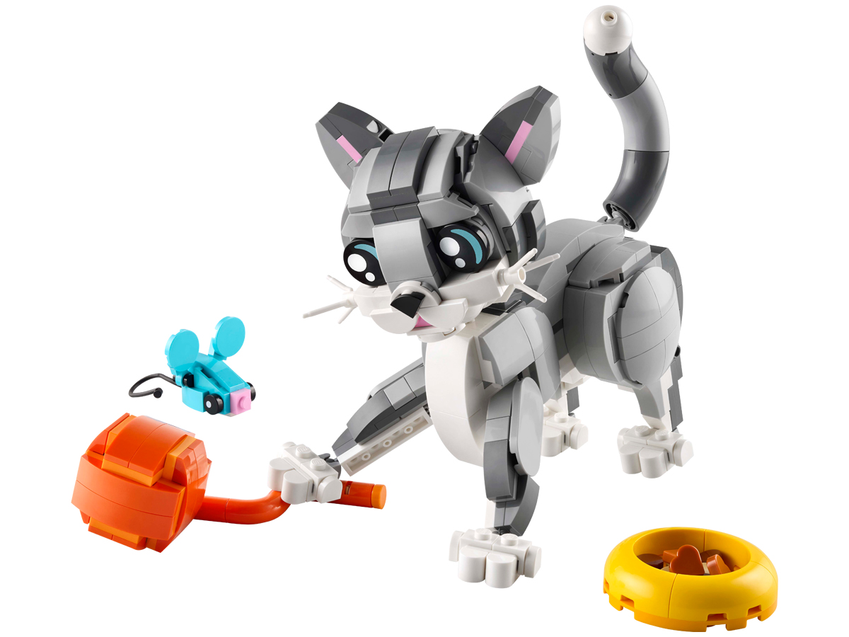 LEGO® Creator 3-in-1 Graue Katze 31163