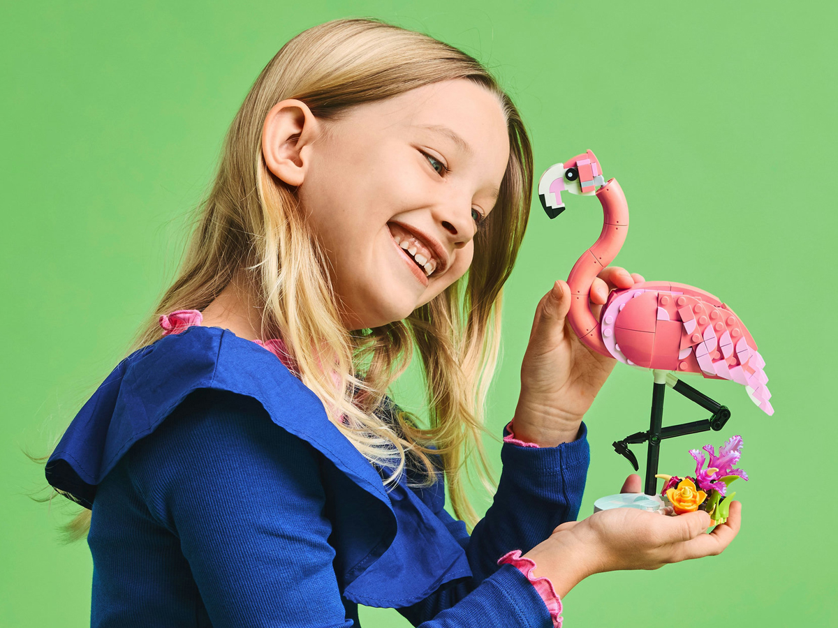 LEGO Creator 31170 Wilde Tiere: rosa Flamingo