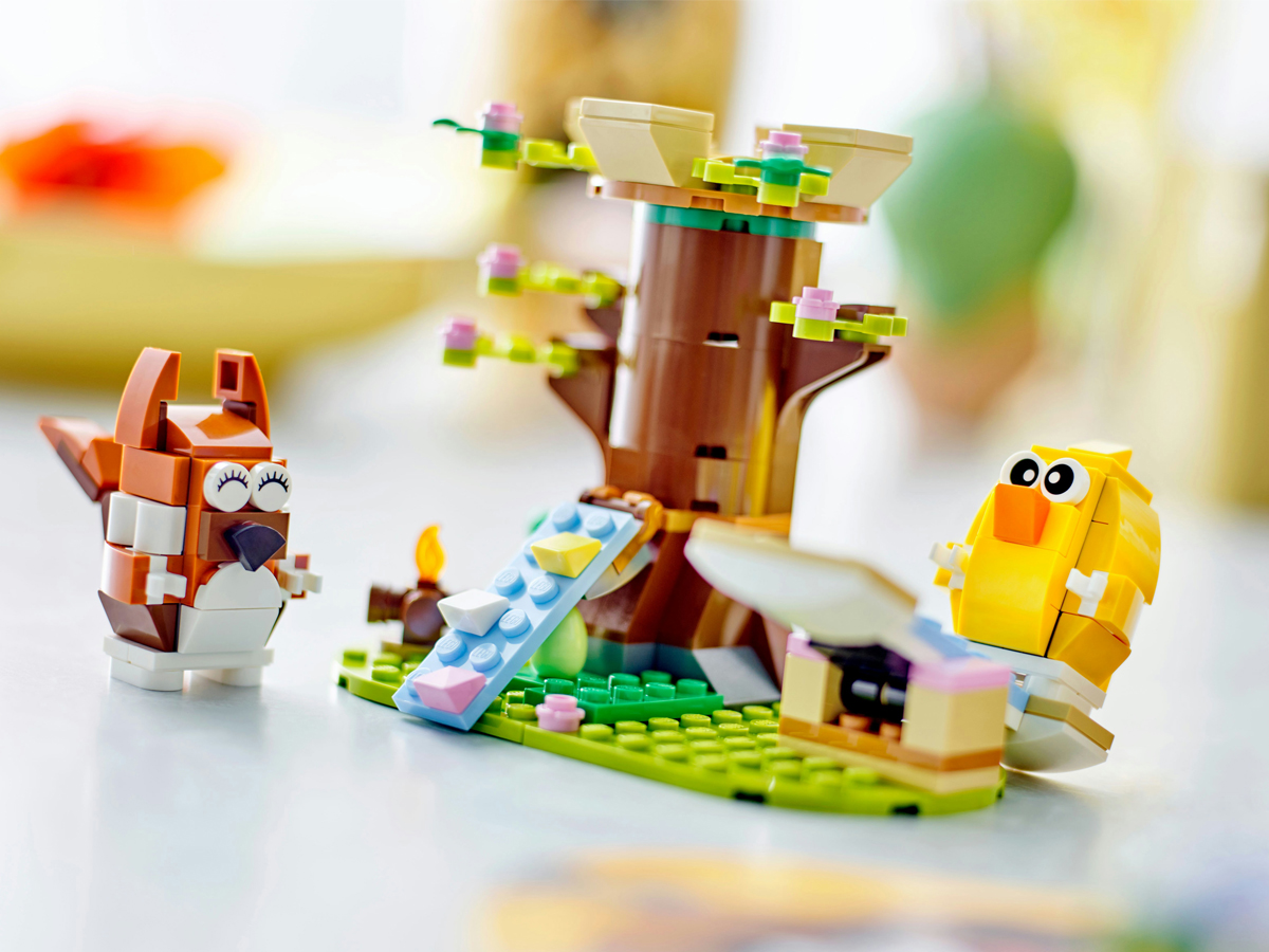 LEGO 40709 Frühlingsspielplatz für Tiere 