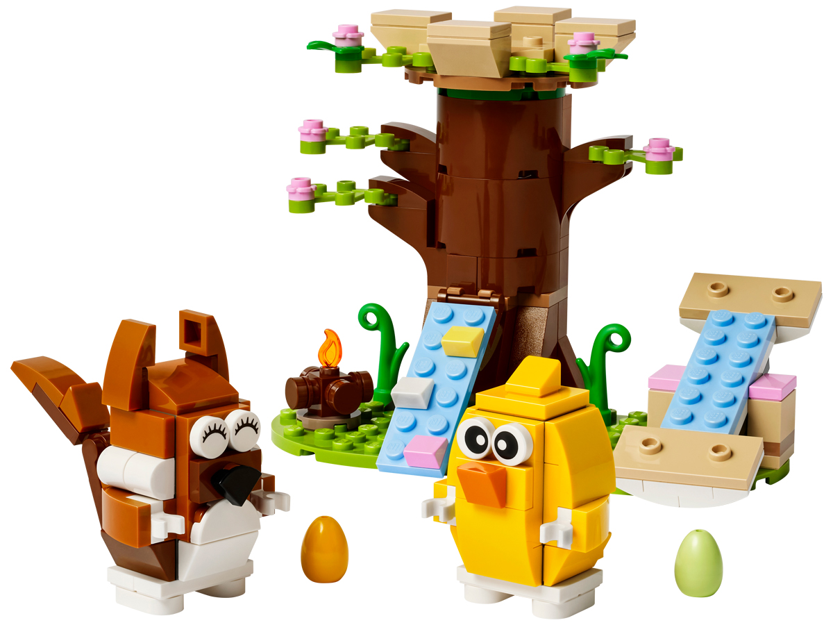 LEGO 40709 Frühlingsspielplatz für Tiere 