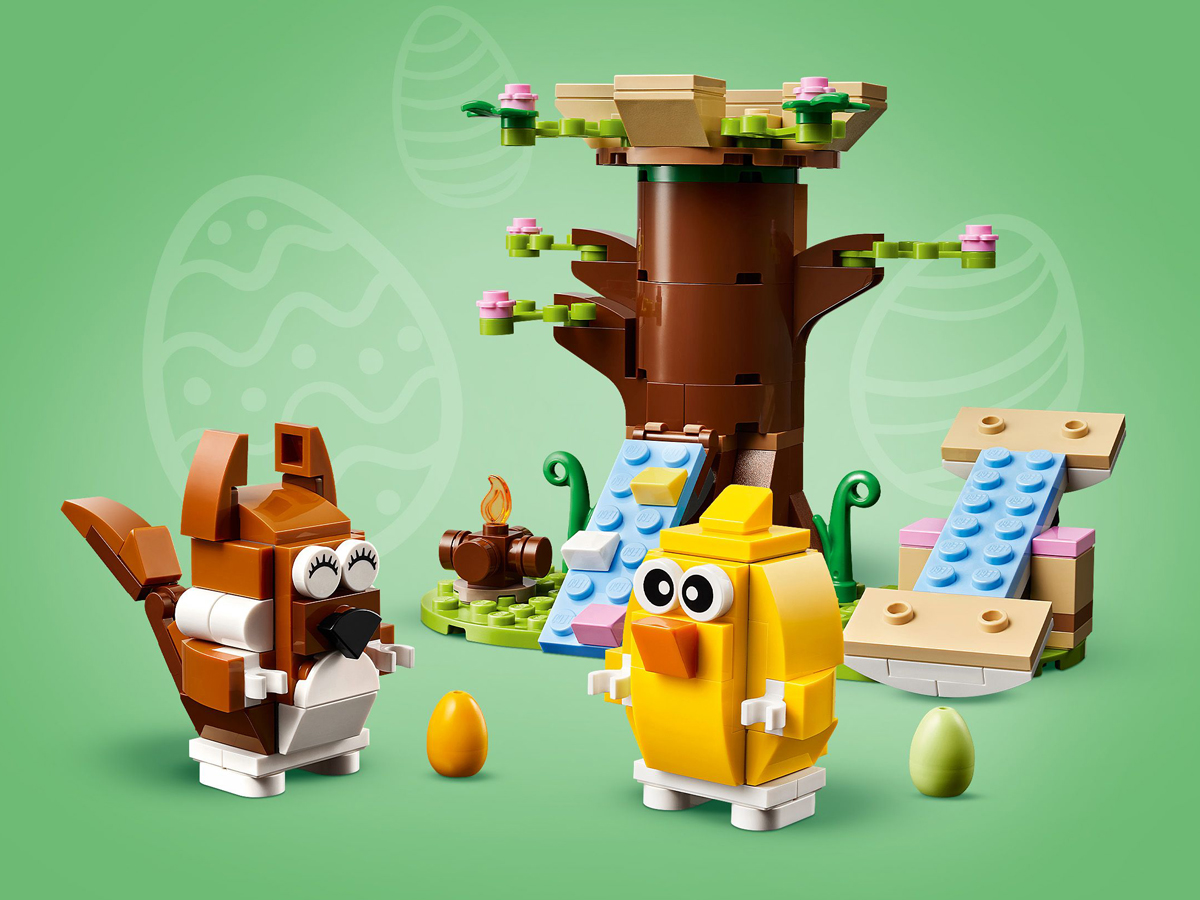 LEGO 40709 Frühlingsspielplatz für Tiere 