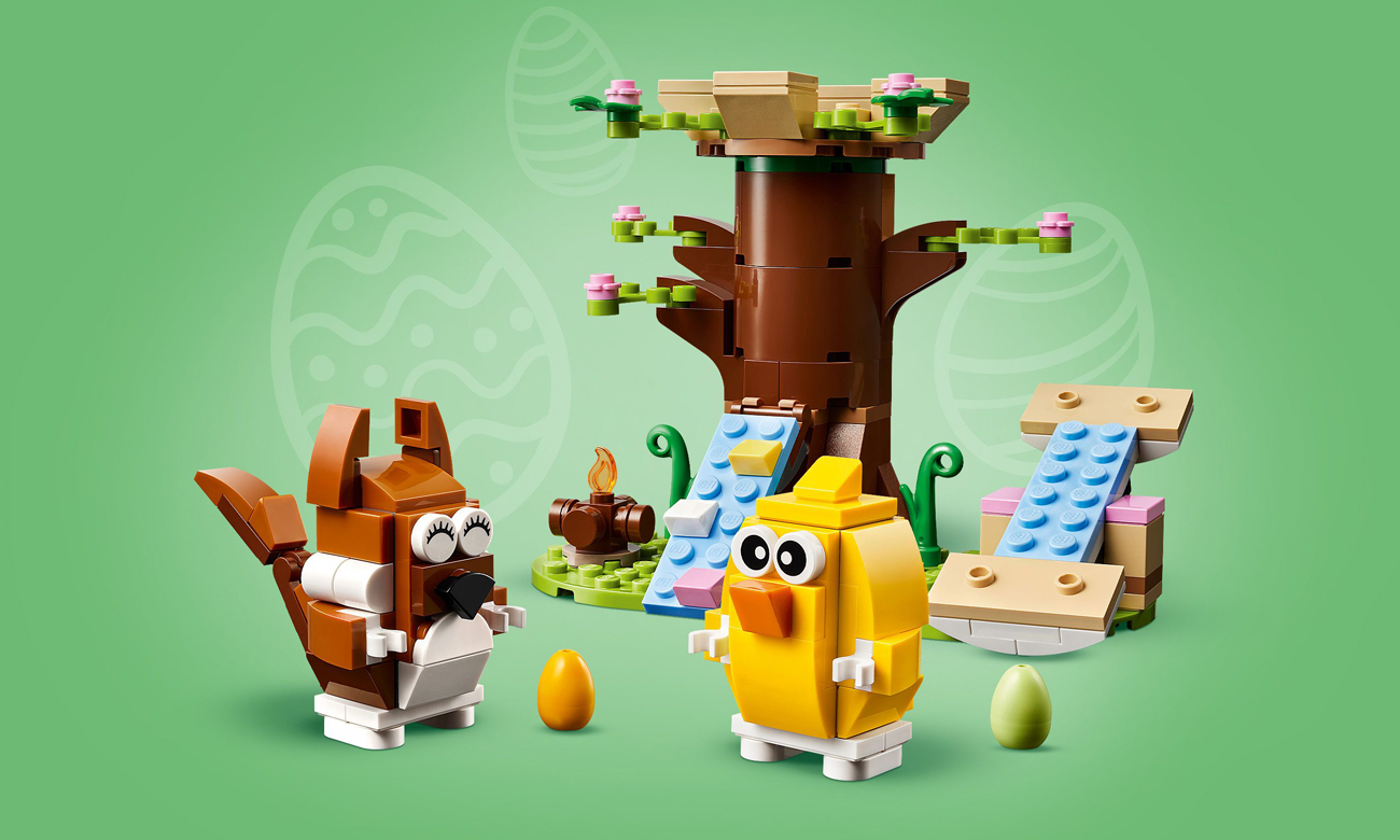 LEGO 40709 Frühlingsspielplatz für Tiere 