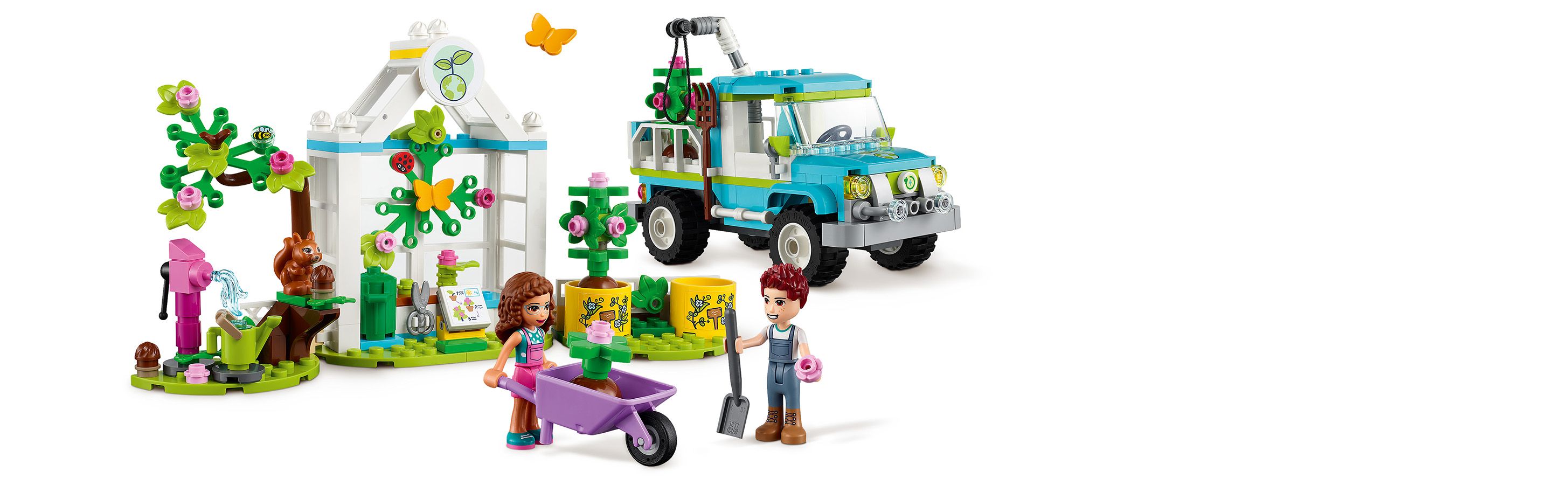 Viele fantasievolle Elemente