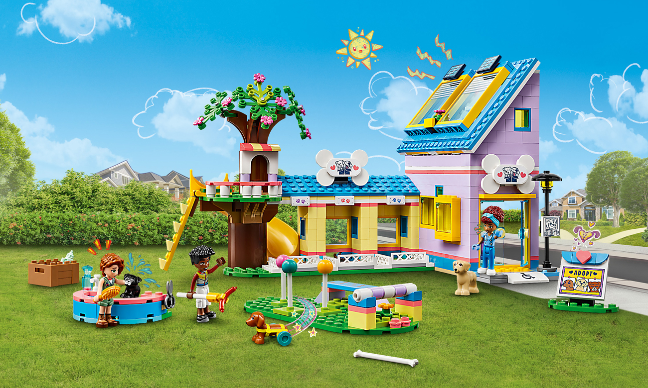LEGO Friends 41727 Hunderettungszentrum