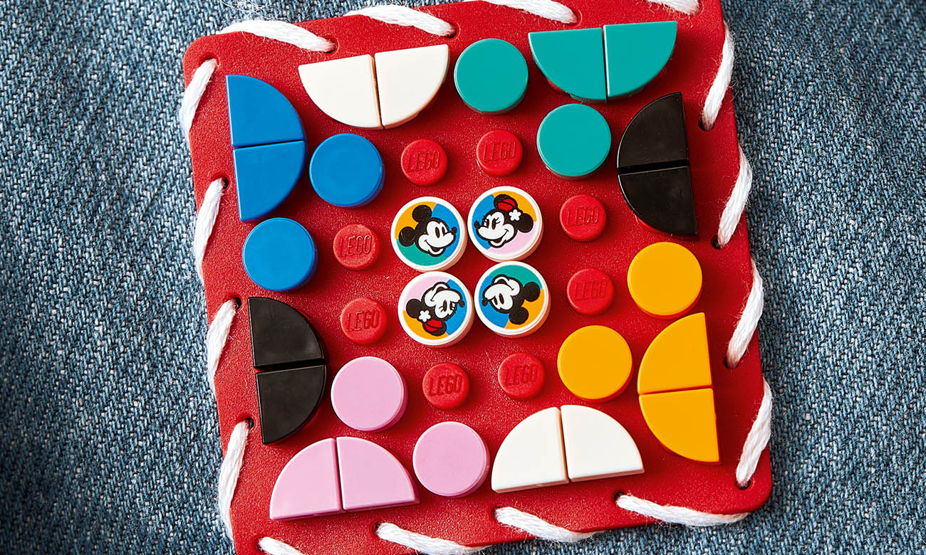LEGO DOTS Aufnäher Micky Maus und Minnie Maus 41963