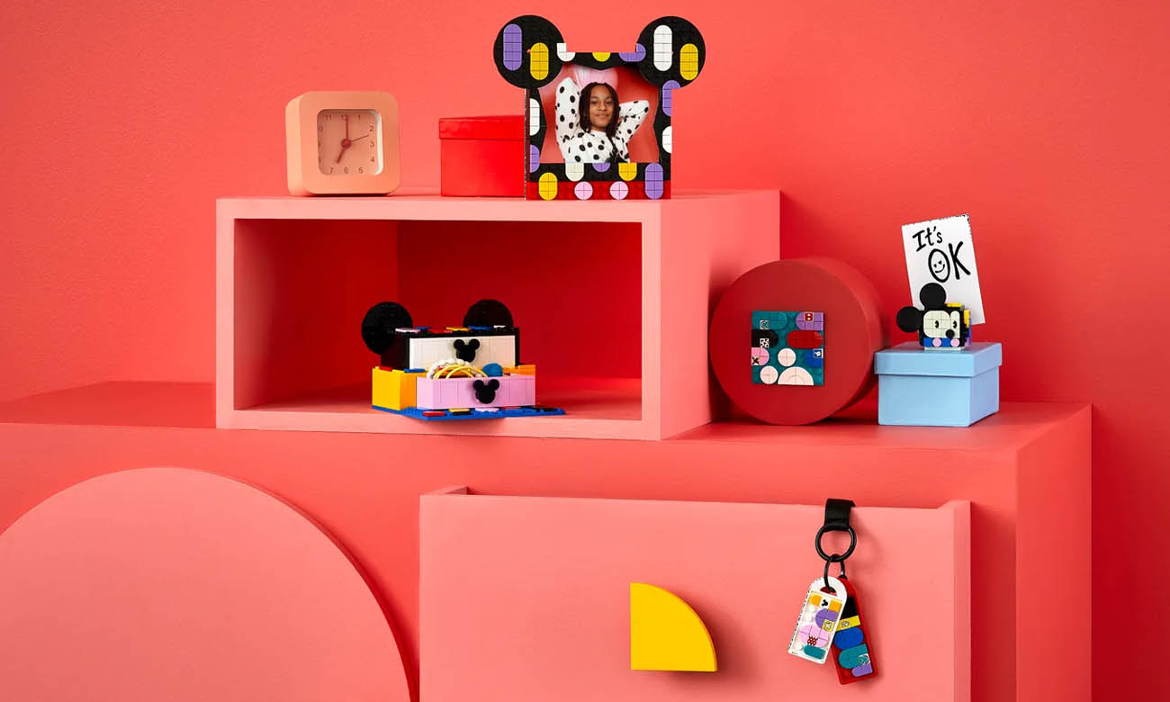 LEGO DOTS Micky Maus und Minnie Maus – Schulset 41964