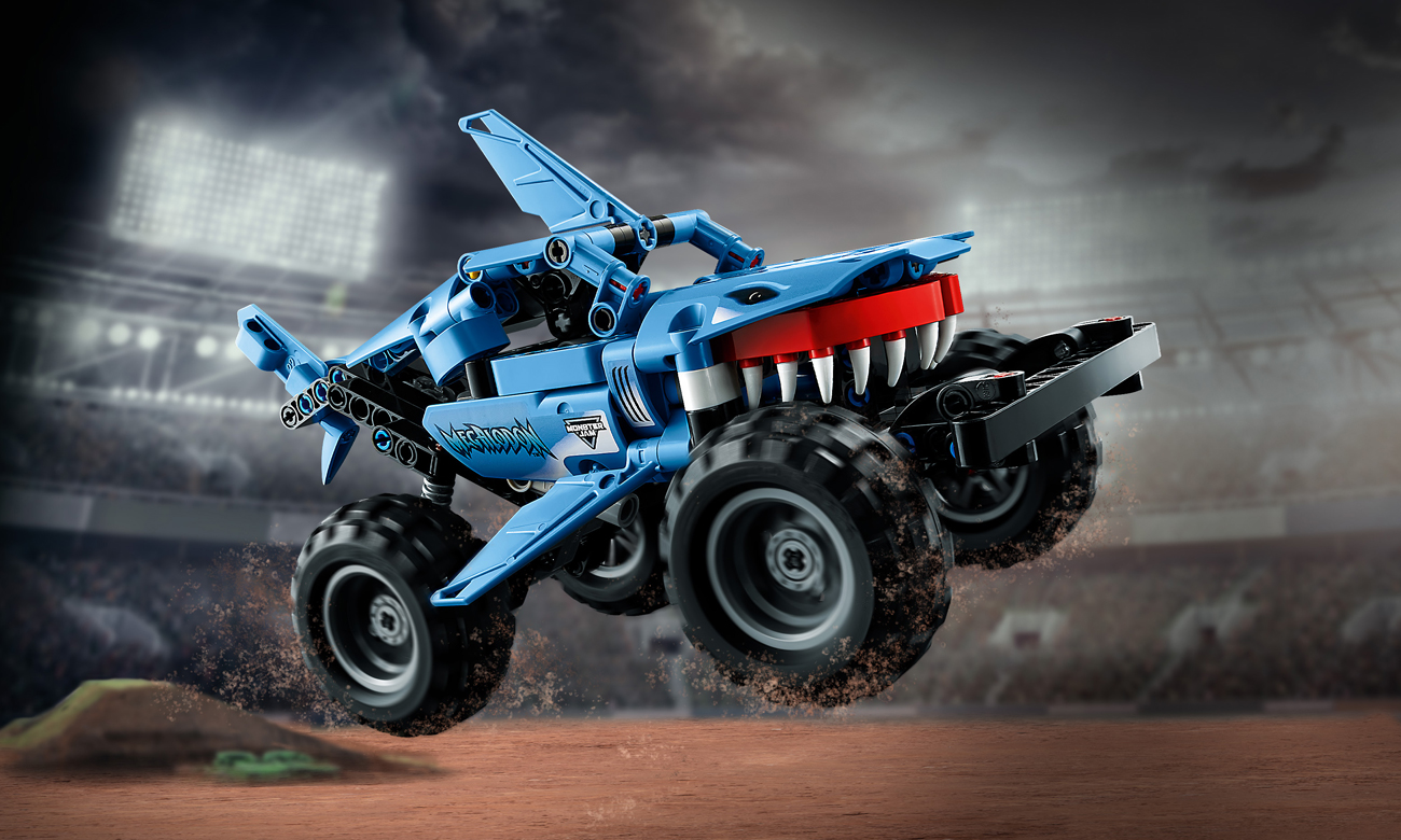 Actiongeladener Monster Jam™ Bauspaß