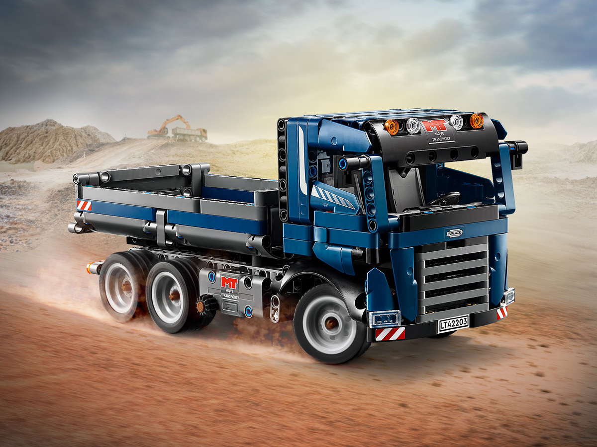 LEGO Technic 42203 Kipper mit kipptender Ladefläche