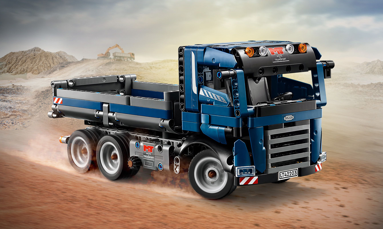 LEGO Technic 42203 Kipper mit kipptender Ladefläche