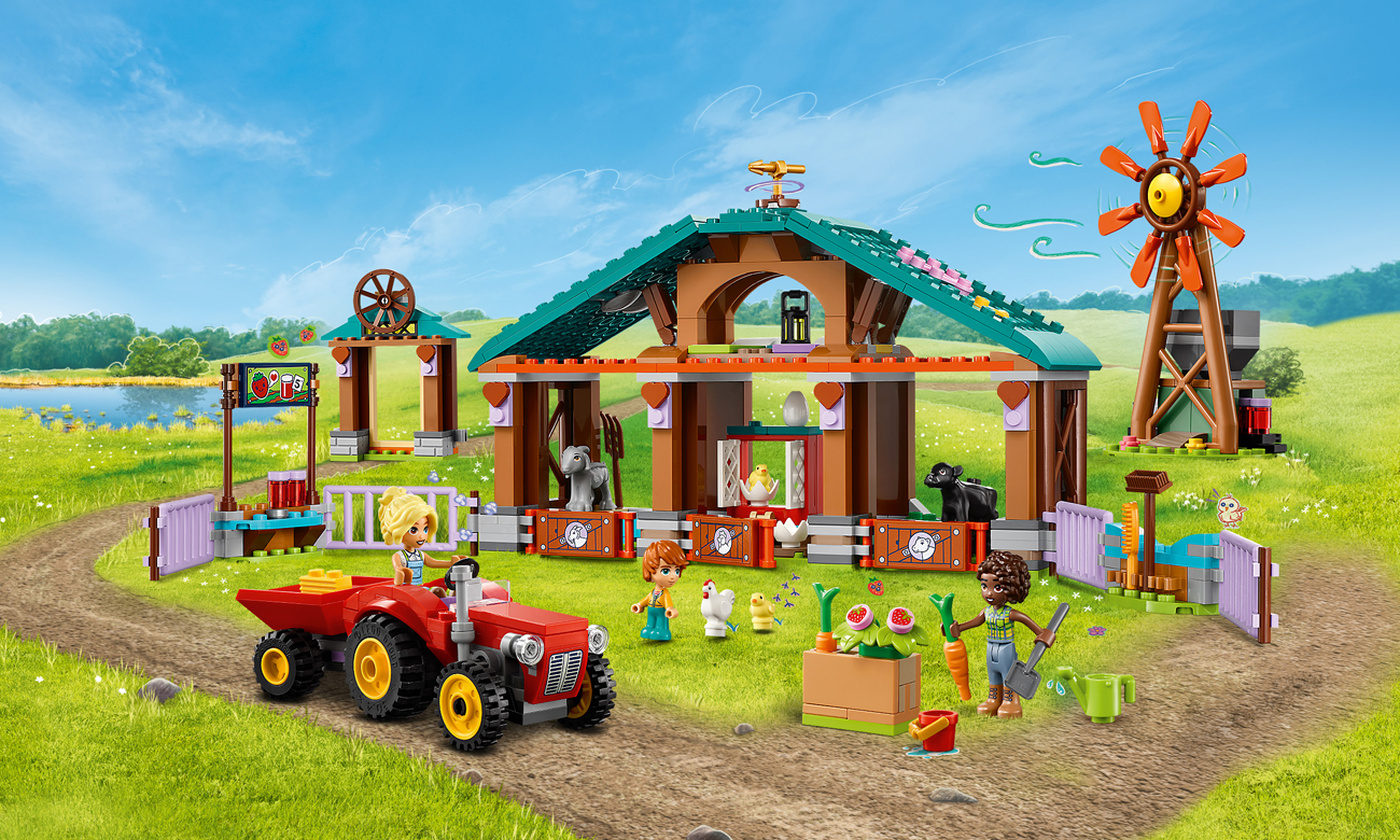 LEGO Friends Bauernhof-Tierreservat