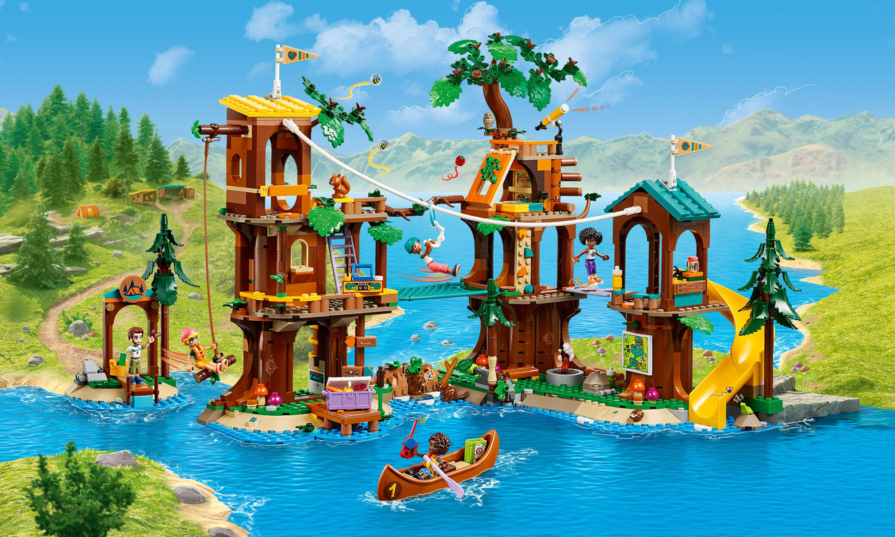 LEGO Friends Baumhaus auf dem Campingplatz