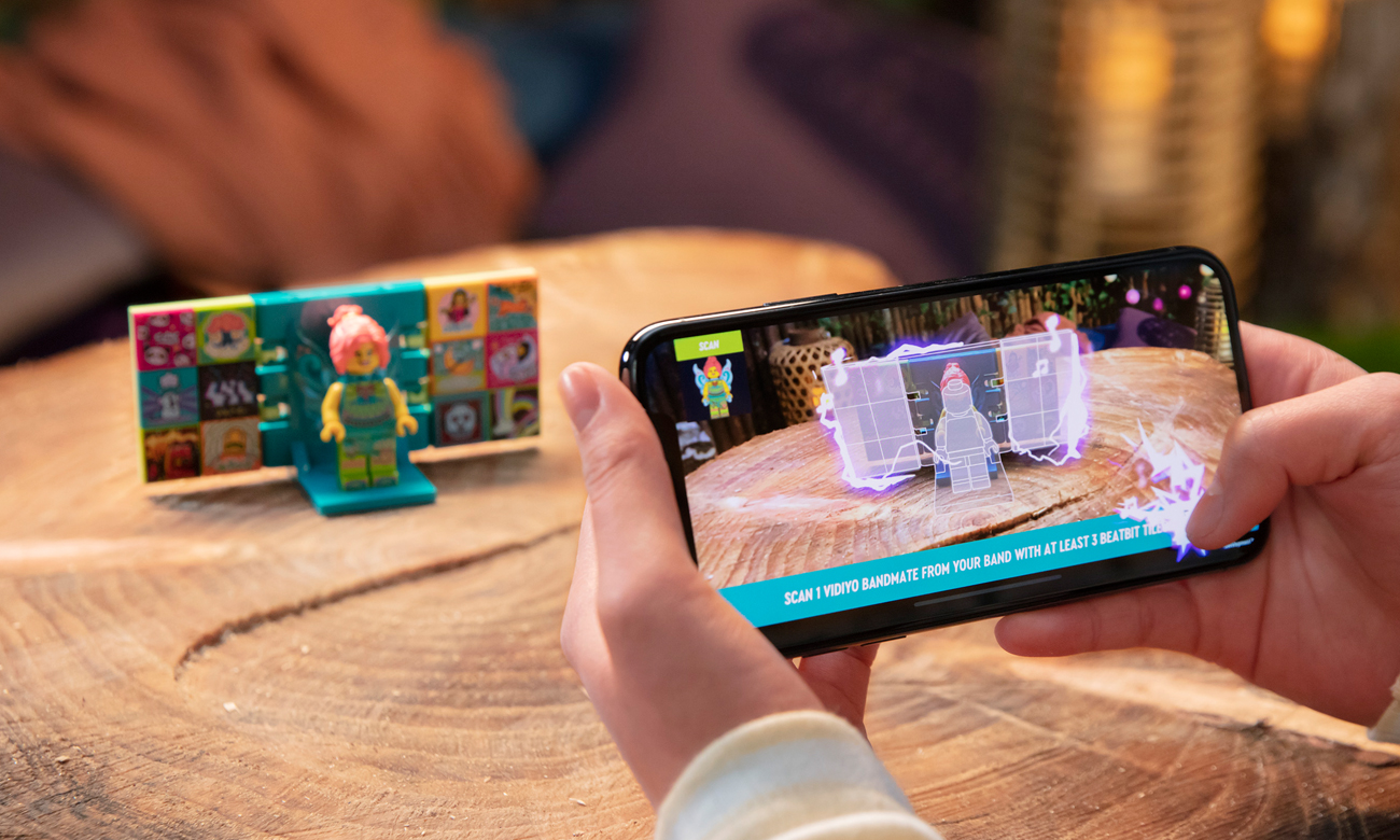 Minifigur der Fee mit Geige und BeatBit-Elemente