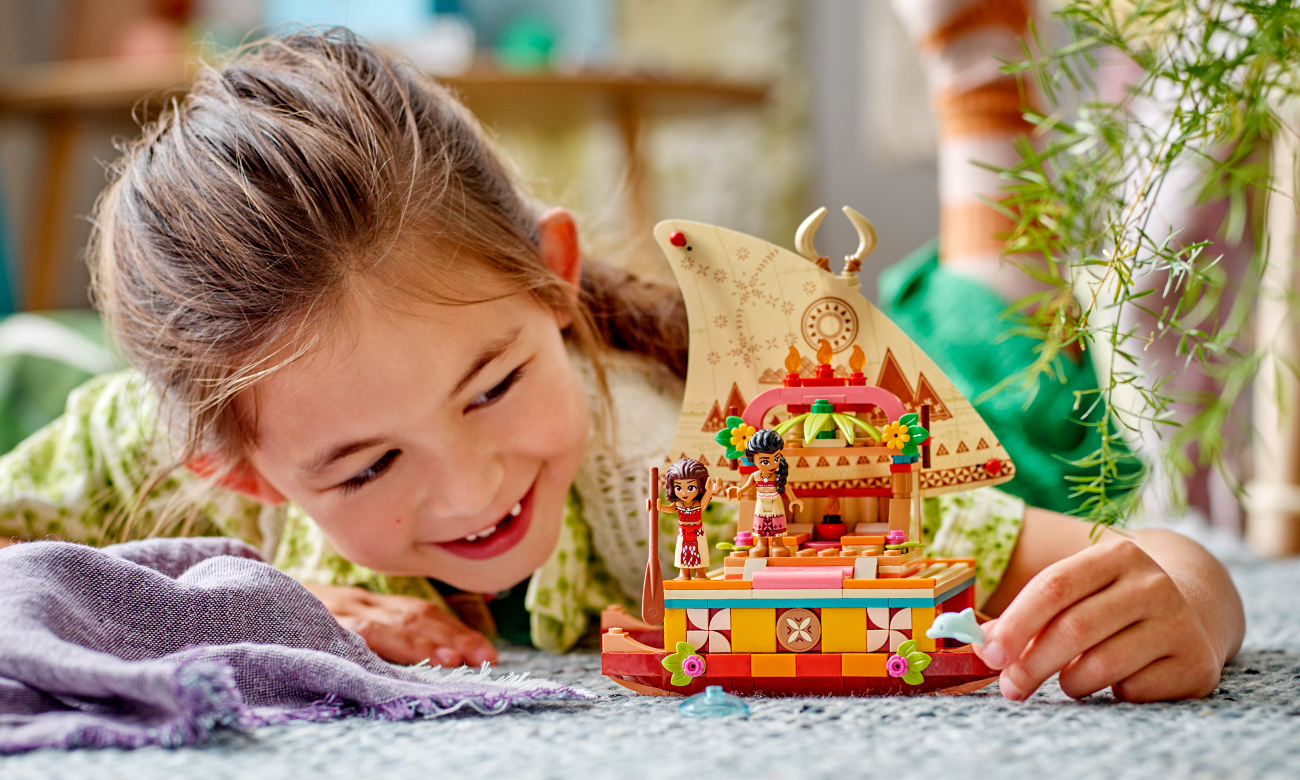 statek z klockow lego