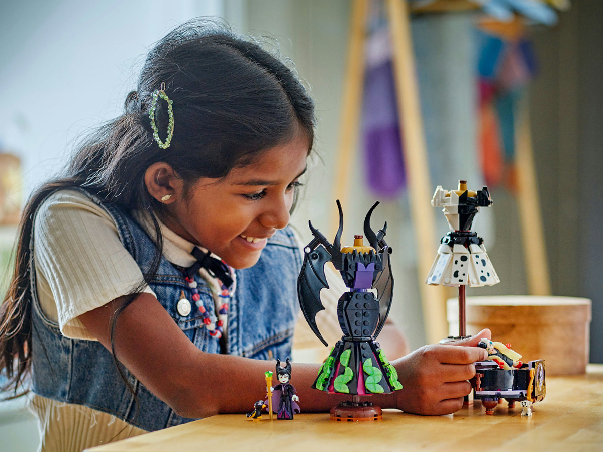 LEGO Disney 43266 Bösewichte Malefiz und Cruella de Vil