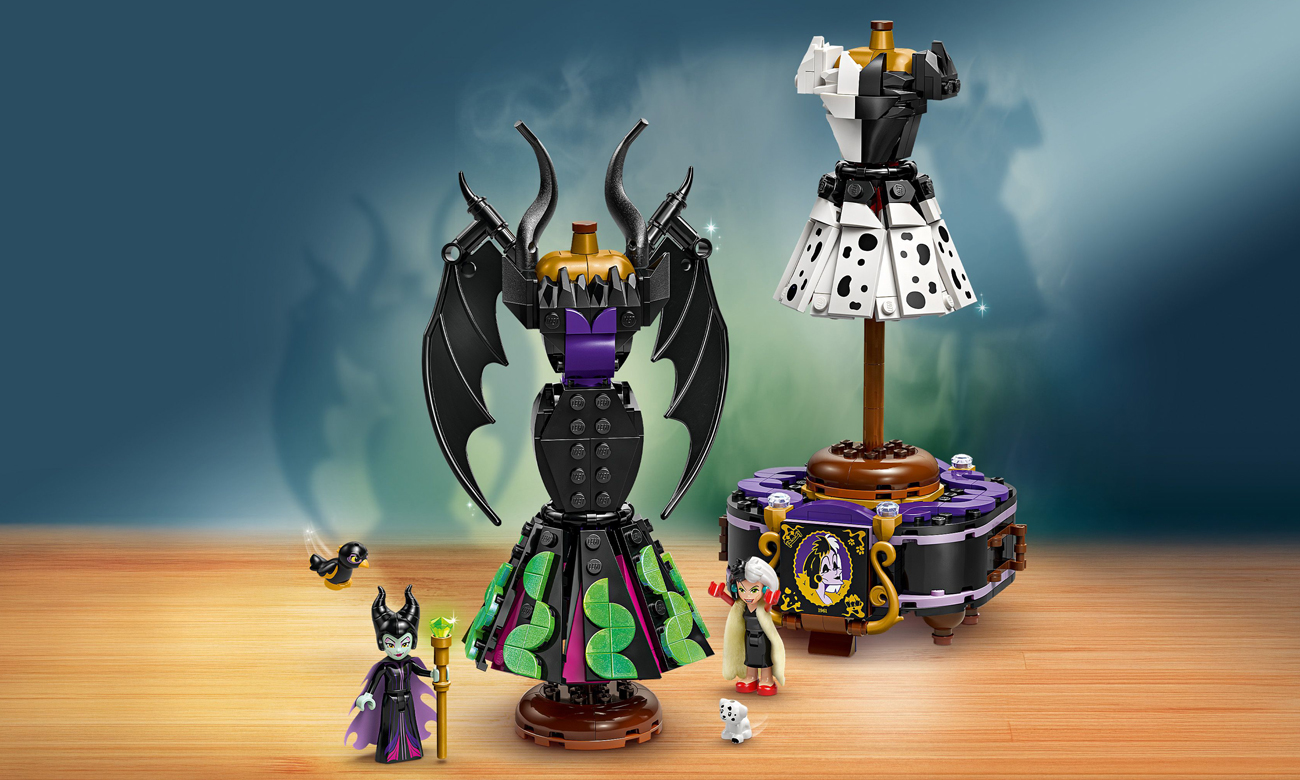 LEGO Disney 43266 Bösewichte Malefiz und Cruella de Vil