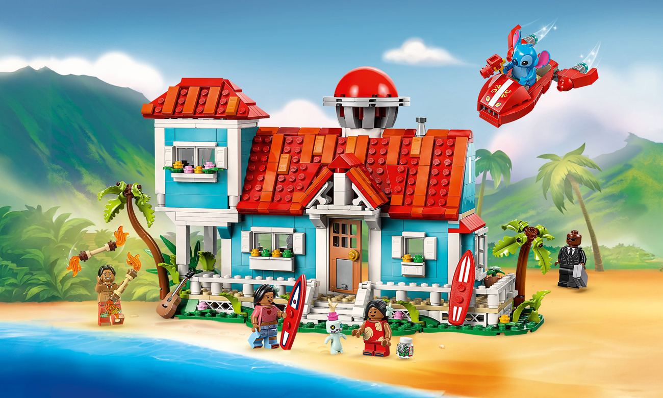 LEGO Disney 43268 Strandhaus von Lilo und Stitch