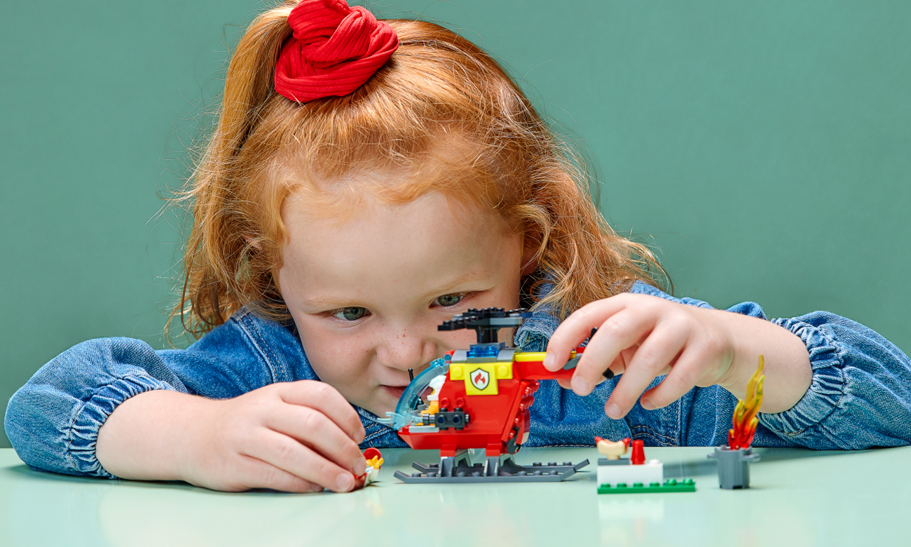 LEGO Baustein Hubschrauber