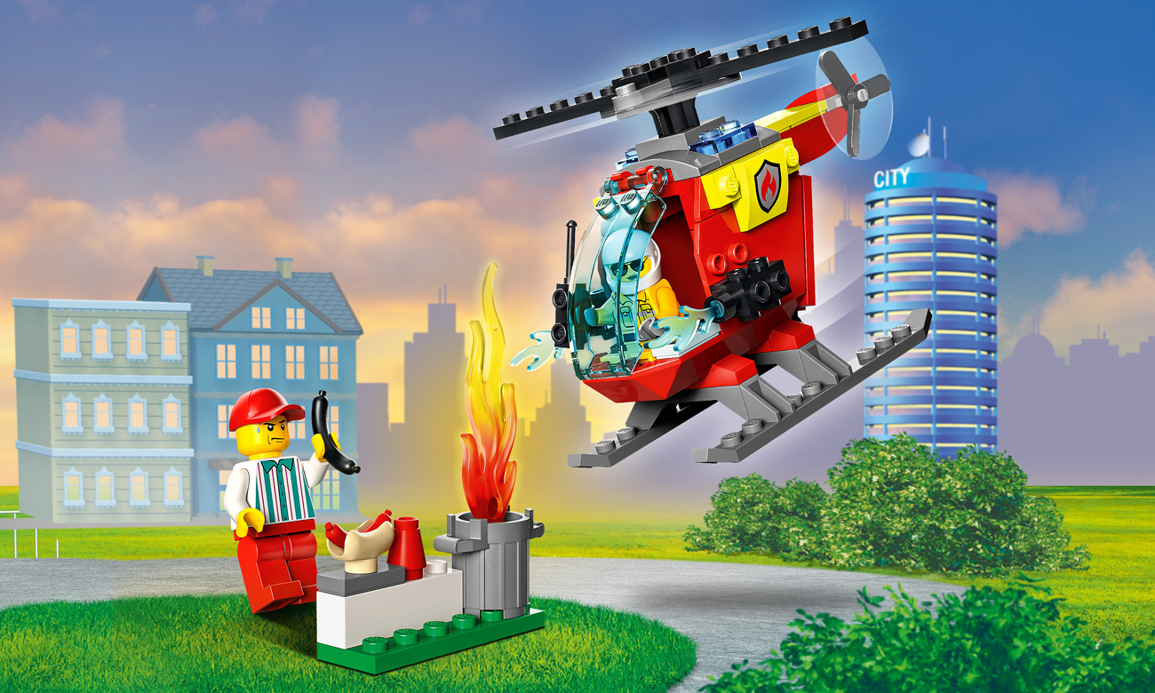 LEGO City Feuerwehrhubschrauber