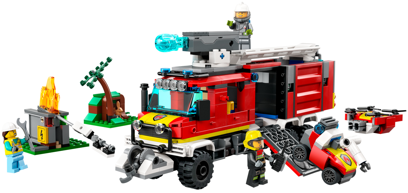 LEGO City 60374 Einsatzleitwagen der Feuerwehr