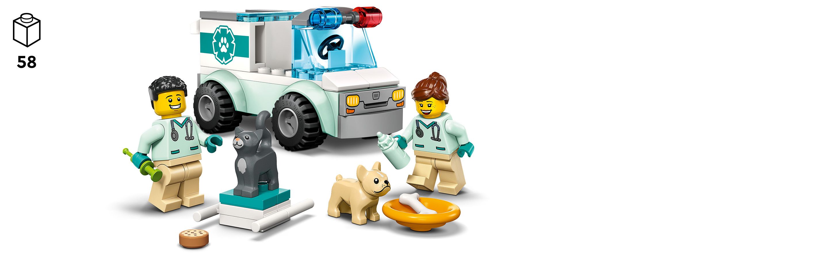 Perfektes Set für kleine LEGO®-Bauer