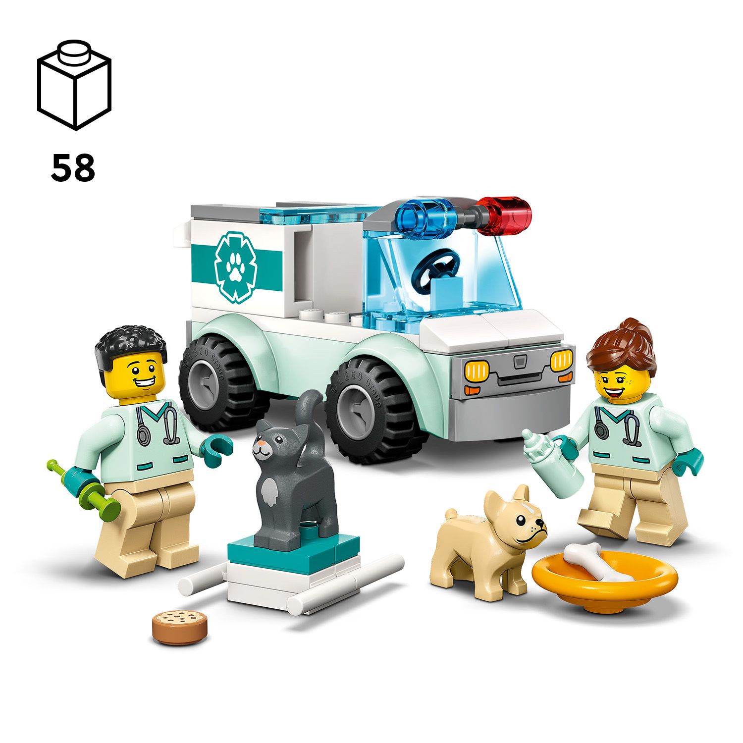 Perfektes Set für kleine LEGO®-Bauer
