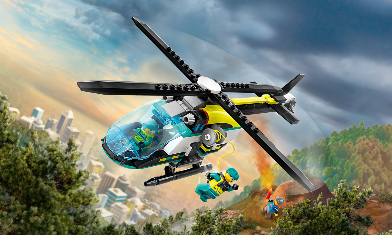 LEGO City 60405 Rettungshubschrauber