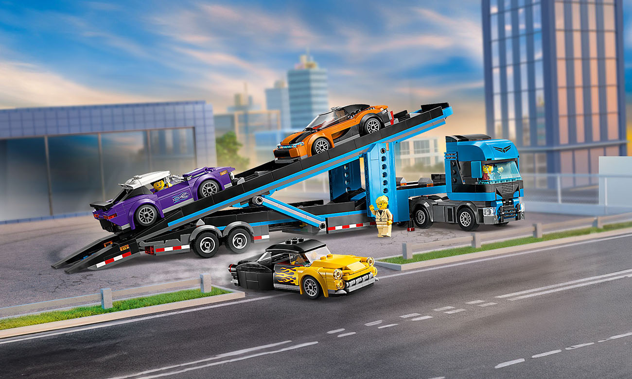 LEGO City Autotransporter mit Sportwagen 60408