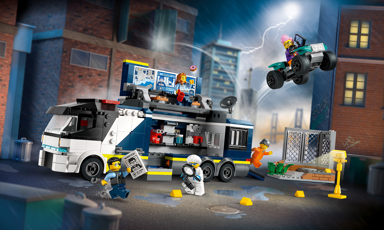 LEGO City Polizei-Truck mit Kriminallabor