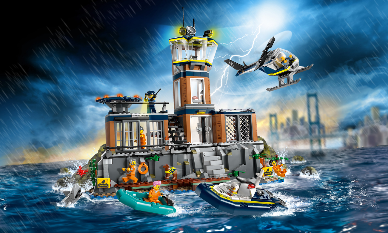 LEGO City Gefängnisinsel-Polizei