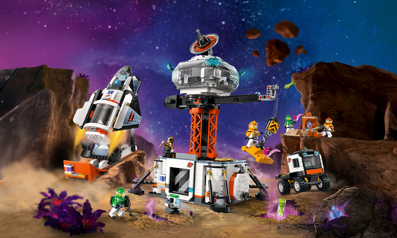 LEGO City Raumstation und Raketenstartplatz