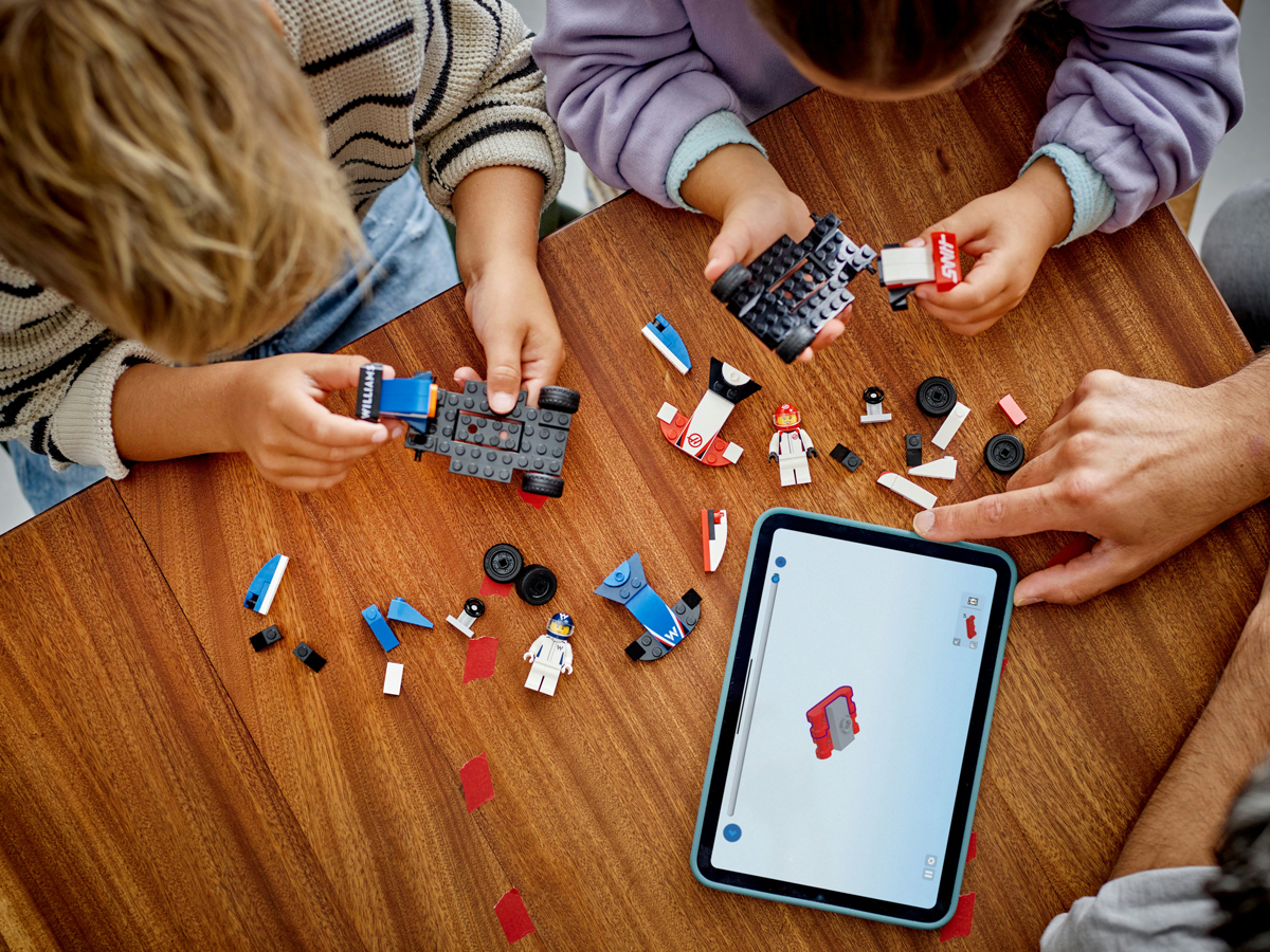 LEGO City 60464 Williams und Haas Rennboliden