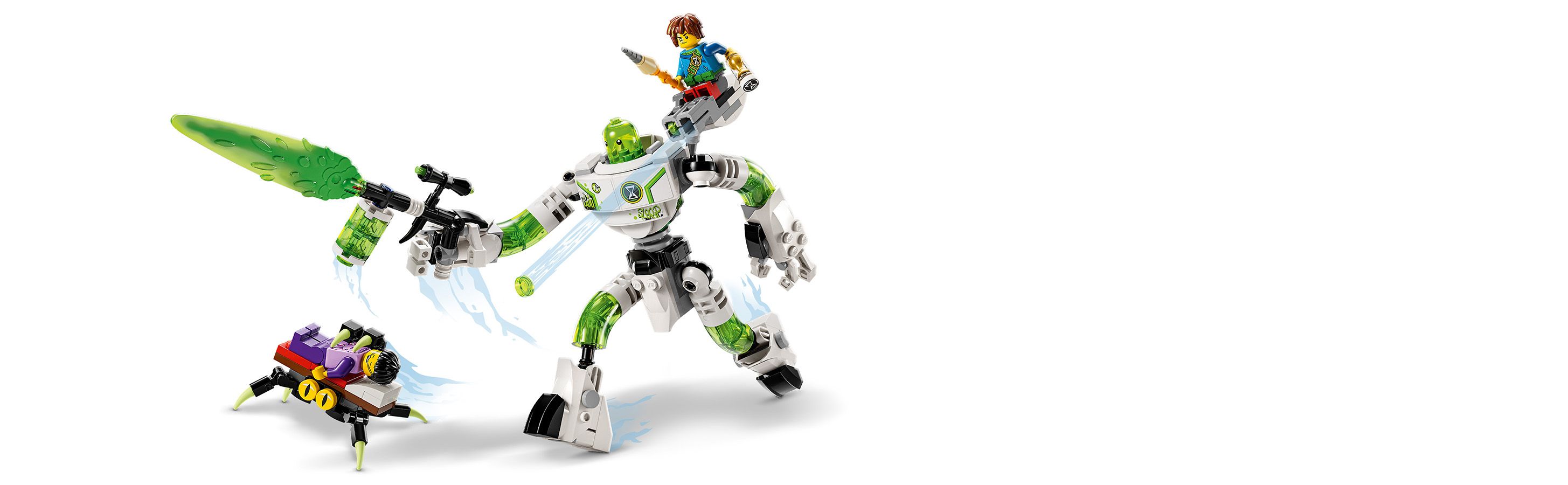 Ein Set, das auf zwei Arten gebaut werden kann