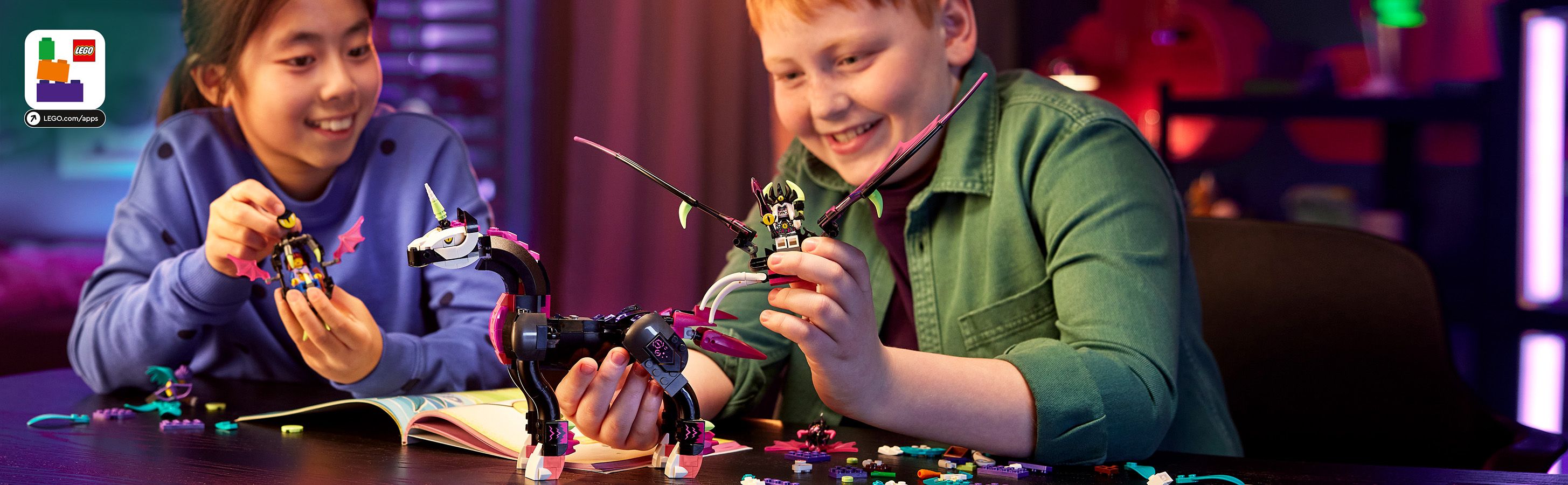 Instrukcje budowania z fabułą