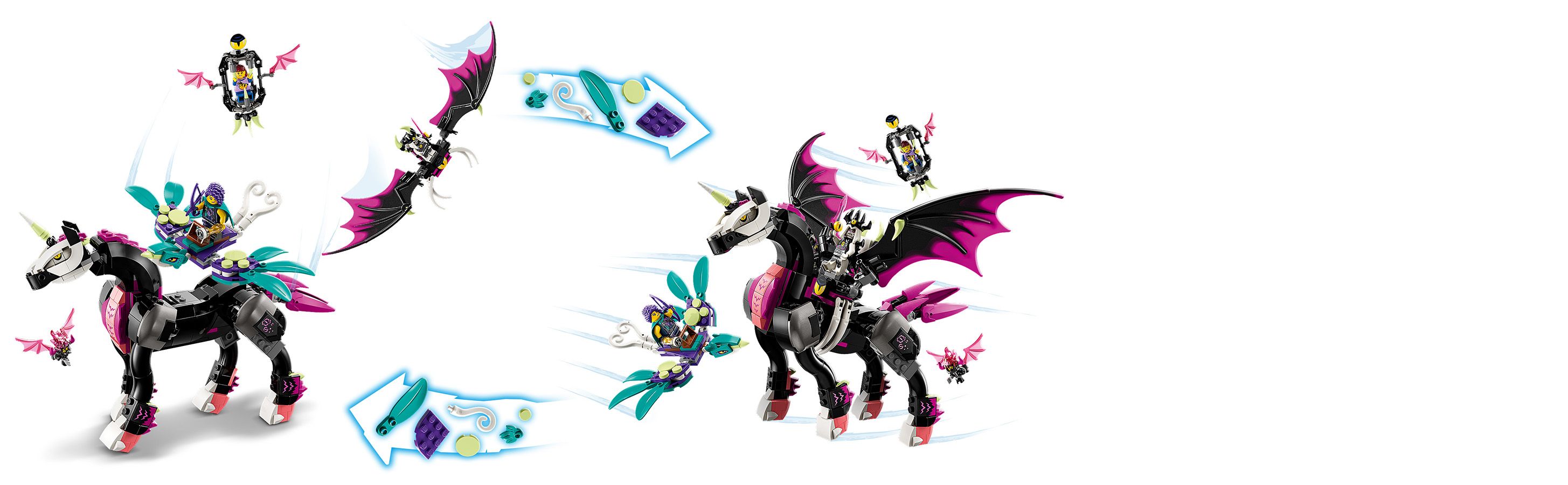 Jeden zestaw do zbudowania na dwa sposoby