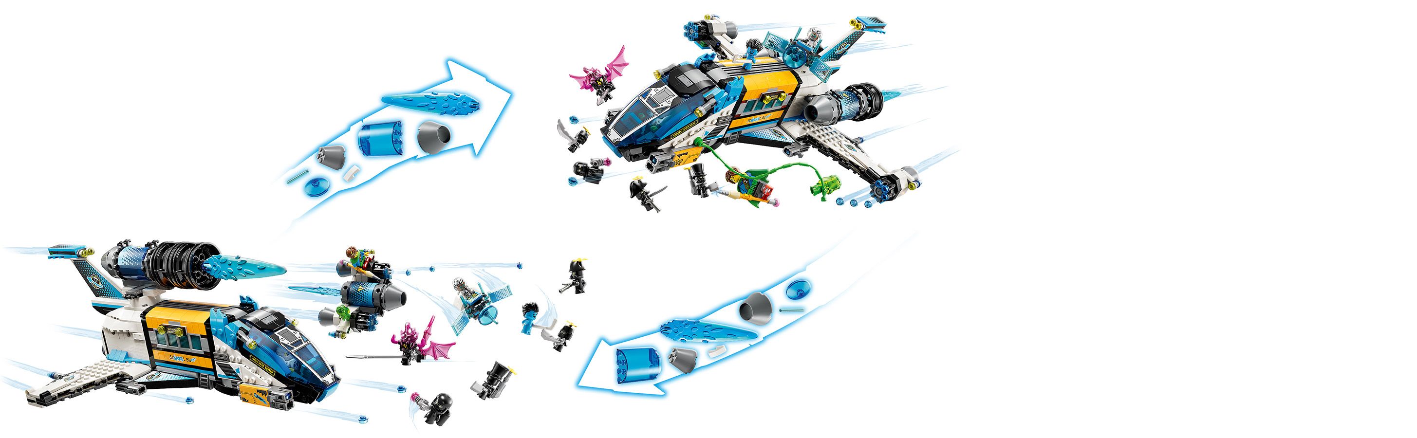 Ein Set, das auf zwei Arten gebaut werden kann