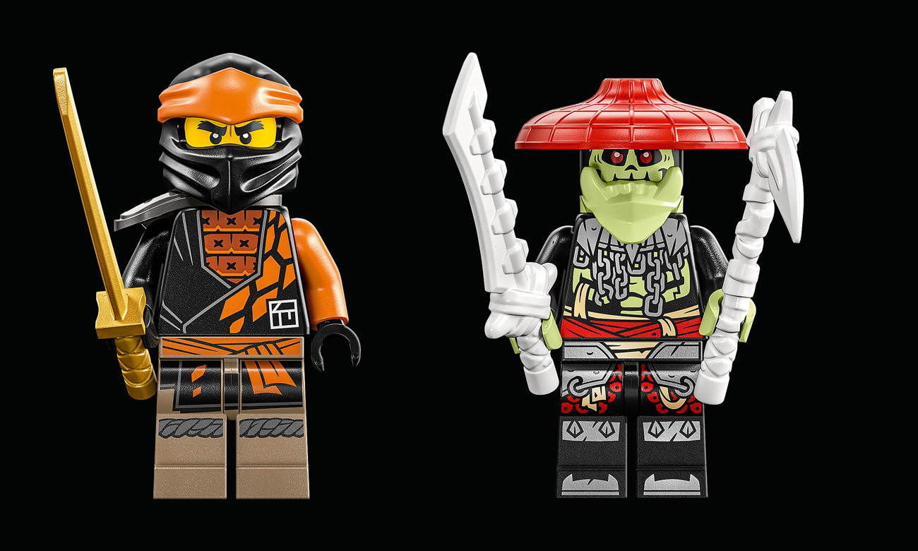 Minifiguren im LEGO NINJAGO 71782 Set