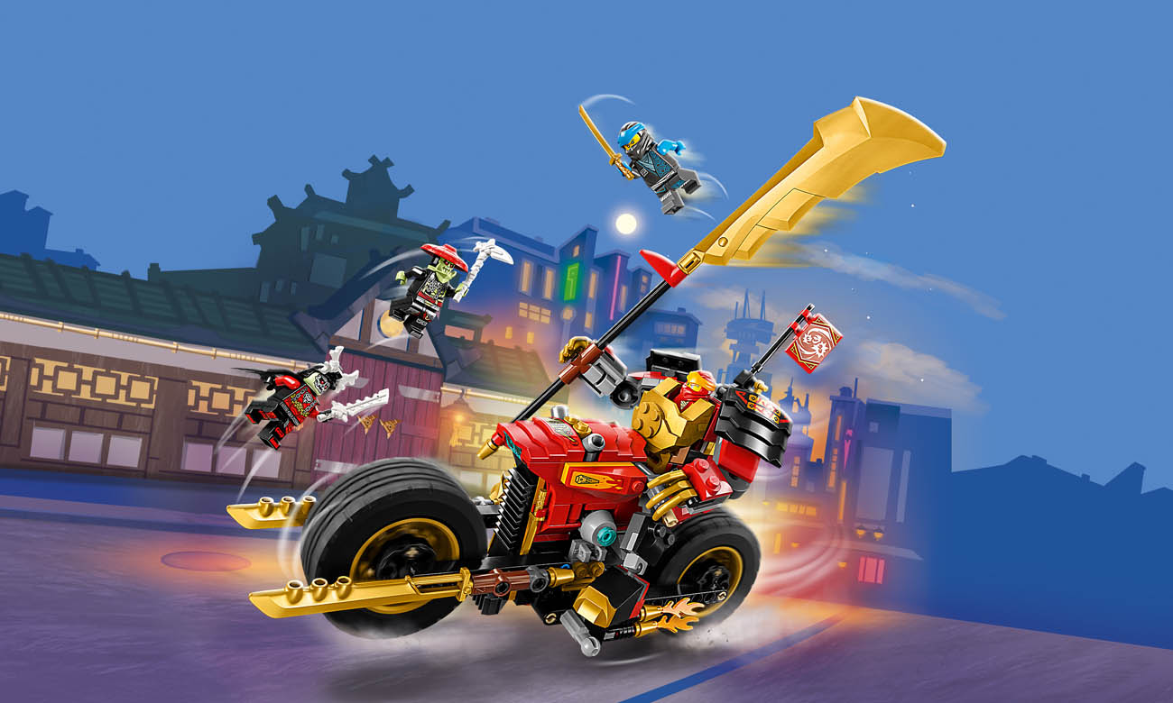 LEGO® NINJAGO® Kais EVO Mech-Reiter 71783