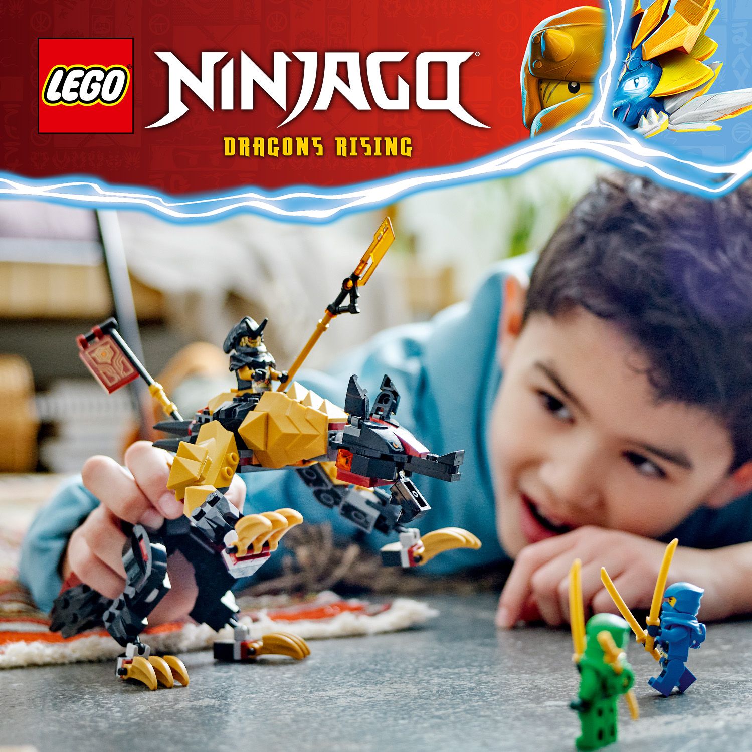 Wspaniały zestaw LEGO® NINJAGO® z potworem
