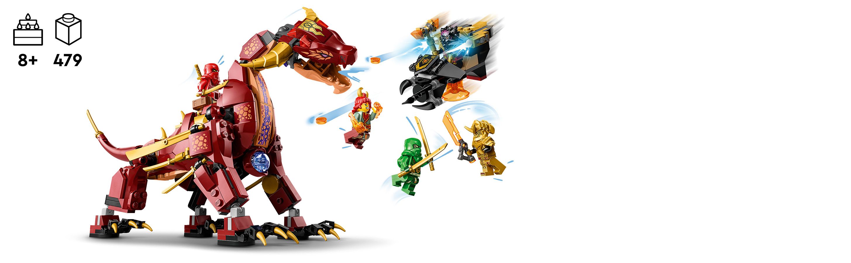 Mnóstwo możliwości zabawy w stylu ninja