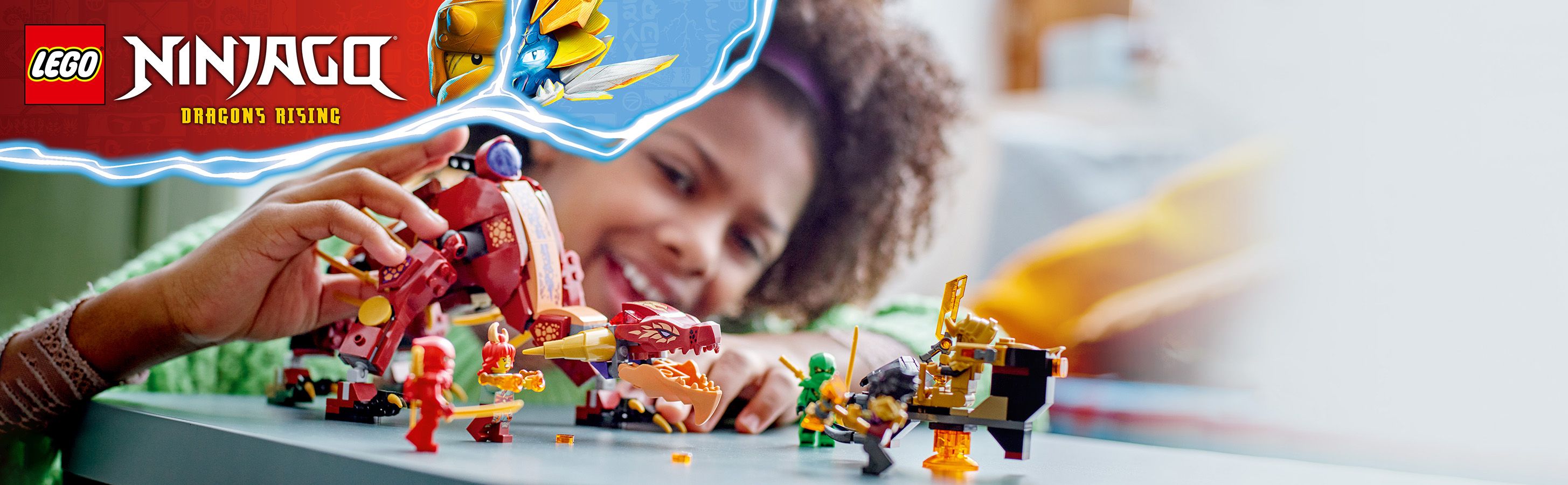 Wspaniały zestaw NINJAGO® ze smokiem