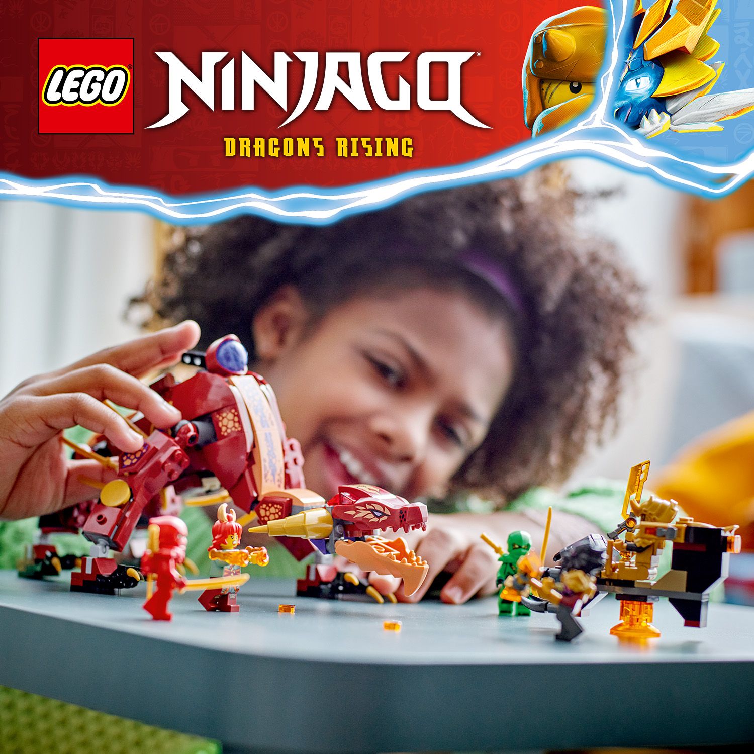 Wspaniały zestaw NINJAGO® ze smokiem