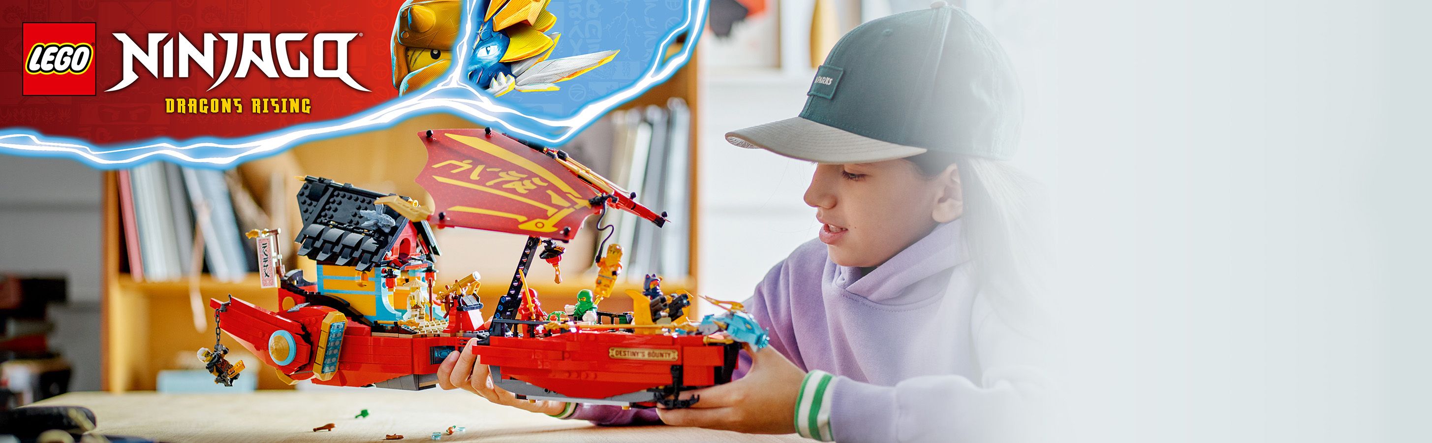 Zestaw LEGO® NINJAGO® ze statkiem powietrznym