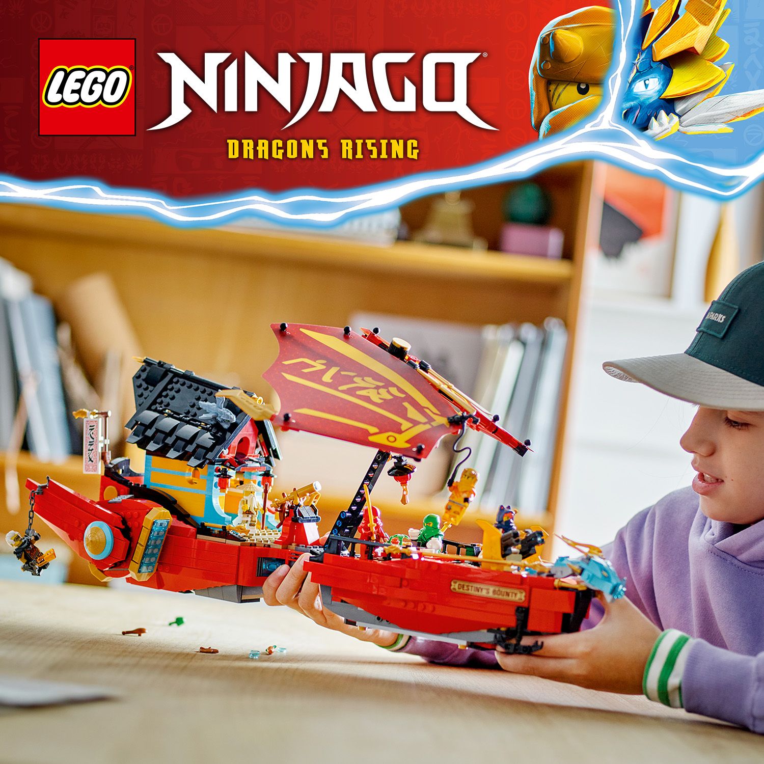 Zestaw LEGO® NINJAGO® ze statkiem powietrznym