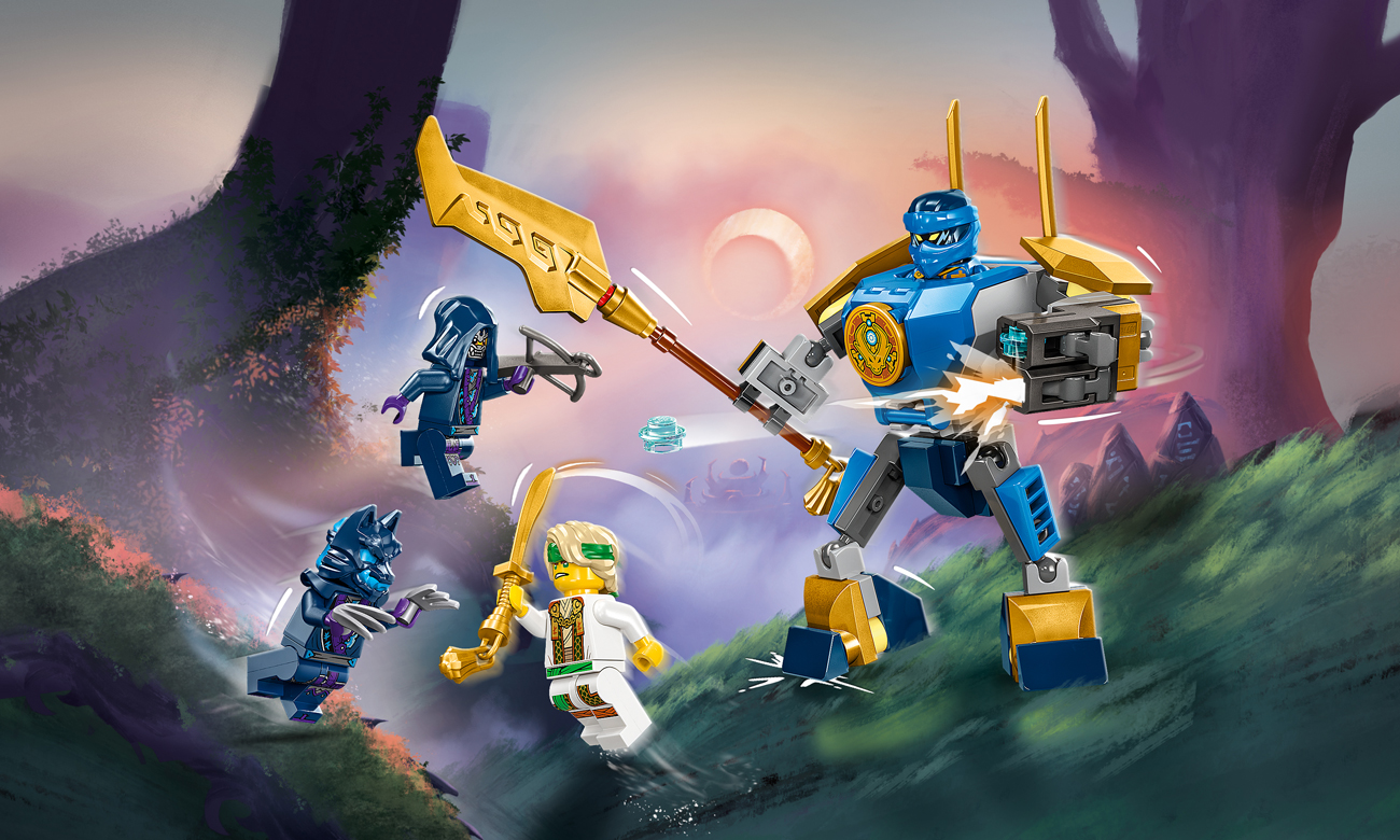 LEGO NINJAGO Zestaw bitewny z mechem Jaya