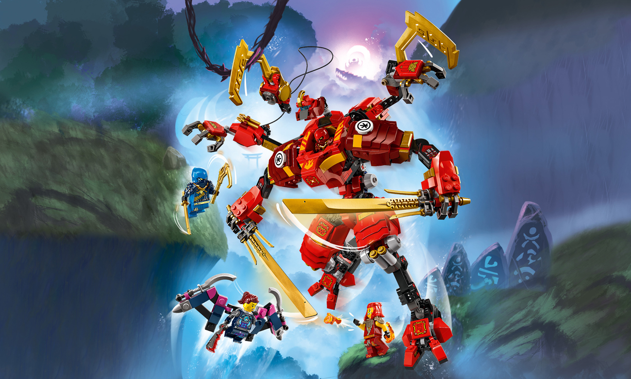 LEGO NINJAGO Kletter-Ninja-Mech von Kai