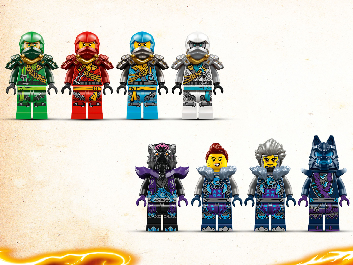 LEGO NINJAGO 71813 Schatten-Dojo der Wolfsmaske